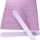 Ahatopia Nail Files Rectangle 50 Pcs