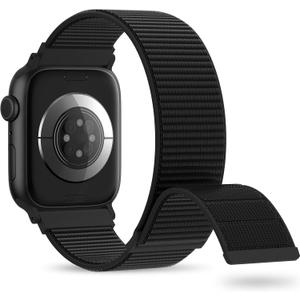 Nylon Sport Band Compatible with Apple Watch Band 38mm 40mm 41mm 42mm 44mm 45mm 46mm 49mm, Adjustable Breathable Women Men Braided Strap Loop for iWatch Series 11/10/9/8/7/6/5/SE Ultra 3/2/1