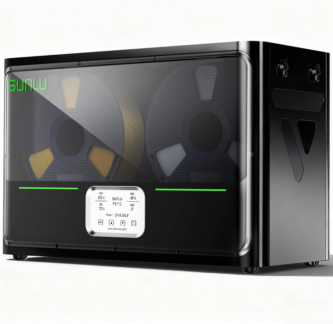 SUNLU Official Filament Dryer S4, for Nylon TPU PLA PETG ABS, (Black)