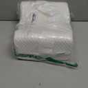 Sports Medica Doctor Developed Knee Pillow for Side Sleepers - Washable Cover Memory Foam Leg Pillow for Side Sleeping, Lower Back & Sciatica Pain Relief - Spine Alignment - Between Knee Hip Cushion (White)