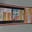 Foldable Nursing Clipboard with Cheat Sheets for Nurse Students, Wine Red