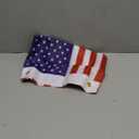 2PCS American Flags for Whip Lights or Antenna Flag Poles, Whip Light American Flags for UTV ATV Can-Am Polaris RZR SXS (16.3" x 12")