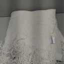 BATTILO HOME Cream Throw Blanket for Couch, Bedroom Decor Boho Throw Blanket, Decorative White Blanket Throw for Sofa Living Room, 50"x60" (50 x 60 in.)