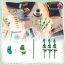 Jetec 30 Set Positive Emotional Gifts Bulk, Funny Pencils Inspirational Employee Gifts for Valentines Party Favors, Pickle Pencils with Erasers, Affirmation Cards for Office Teacher, Coworker Staff