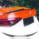 Rear Trunk Spoiler for Alfa Romeo Giulia Sedan 2015-2024 Car Rear Boot Lid Highkick Spoiler Wing Lip Carbon Look