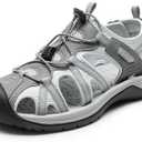 DREAM PAIRS Men's Sandals Hiking Water Sport Athletic Beach Outdoor Comfortable Casual Closed Toe Summer Sandal Shoes Size 10.5