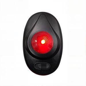 Electric Fence Alert Live Fence Indicator Electronic Fence Fault Finder for Farm Waterproof Fence Voltage Alert Clips to Wire or Tape Fences Black