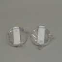 40 OZ Tumbler Lid Replacement Fit for Stanley Cup, 2 Pack Clear Replacement Lids Fit for Stanley Travel Tumbler, Spill Proof Tumbler Covers for Stanley Cup Accessories (Clear - White)