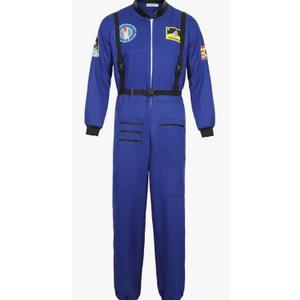 Jutrisujo Astronaut Costume Adult for Mens Space Suit Spaceman Explorer Flight Suit Cosplay Costumes Halloween 3XL
