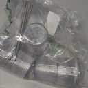 RLWY 16 OZ Iced Coffee Cups with Lids and Straws Set of 4, Unbreakable Plastic Drinking Glasses Reusable Iced Coffee Glass to Go Cup for Iced Tea,Juice, Water,BPA Free, Dishwasher Safe