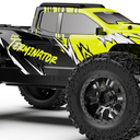 AMORIL 1/10 RTR Brushless Fast RC Cars for Adults,Max 50mph Hobby Electric Off-Road Monster Truck,Waterproof High Speed RC Car 4WD Remote Control Car with 3S Lipo,Green
