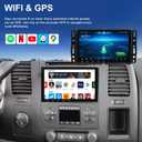 Car Radio for Chevy Chevrolet Silverado 20072013 GMC Sierra, Yukon Tahoe Suburban 20072014, Traverse 8inch Touchscreen Stereo Headunit with CarPlay Android Auto Bluetooth GPS 5GWiFi Backup Camera FM
