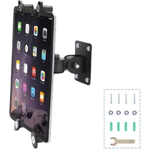 Tablet Wall Mount, Suitable for 7 to 13 inch Tablet PCs, Homes, Classrooms, Medical Places, Business Black