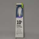 Cell Candy 10 Ft Braided Charge For  USB C Blue