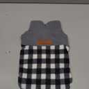 Dog Winter Clothes Fleece Plaid Dog Vest for Winter Warm Soft Sweater for Small Medium Dog Cat Cute Puppy Kitten Clothes Cat Sweaters (Small, Grey) (Chest 15in )