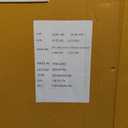 Amazon Basics Classic Foldable TV Dinner Tray Table with Storage Rack, 14.6 L x 19 W x 26 H inch, Natutral, 4-Pack