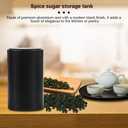 Smell Proof Jar 4.73oz  Lock Freshness, Leak-Stop Lid for Coffee/Tea/Spices, Block Odors Container  Compact for Tidy Kitchen, Portable for Travel