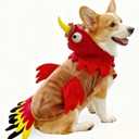 T2Y Dog Costumes Dog Turkey Costume, Thanksgiving Costume Pet Clothes Apparel for Thanksgiving Christmas Cosplay for Small Medium and Large Dogs [XL]