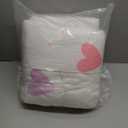 Feelyou Girls Cute Love Heart Comforter Set Kids Lovely Warm Sweet Comforter Love Heart Pattern Bedding Set Breathable Valentine's Day Pink Duvet Set Room Decor Quilt Set Full Size (Multi 12)