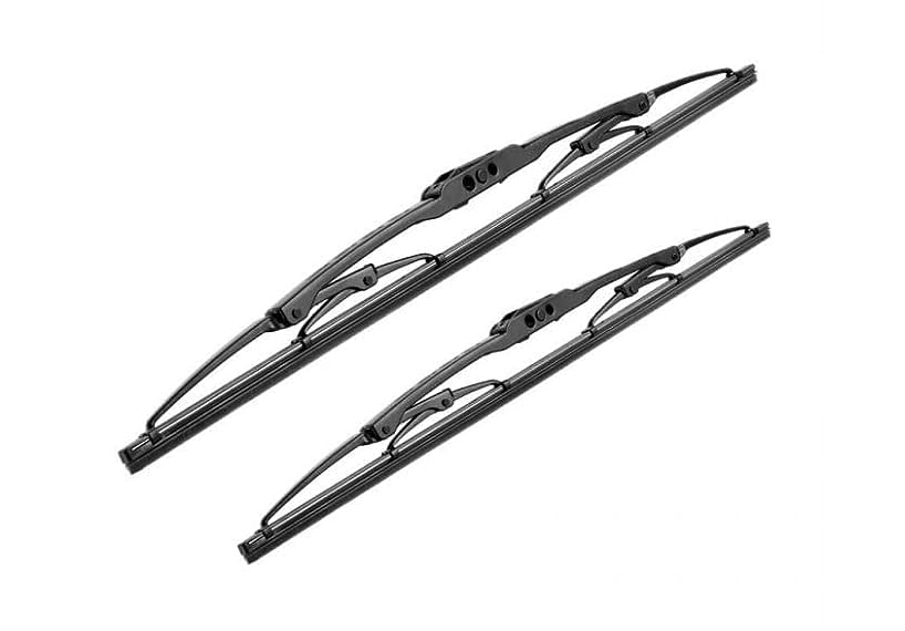 Decode metal wipers windshield blades for Enjoy (D-21, P-16) (Set of 2 Pcs)