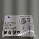 Portbale Nebulizer, Nebulizer Machine for Adults and Kids, Ultrasonic Mesh Nebulizer of Cool Mist with Self-Cleaning Function for Breathing Problems, Used at Home, Office, Travel