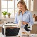 LOVEVOOK Insulated Lunch Box for Women, Wide Opening Adult Lunch Cooler Bag