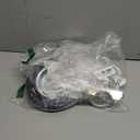 2-Pack Heavy Duty Gate Helper Caster, 6-1/4 Inch Support Wheel for 1-5/8" to 2" Metal Frame Swing Gates, Prevents Dragging on Chain Link Fence & Farm Gates, Stem Mount Easy Installation Kit