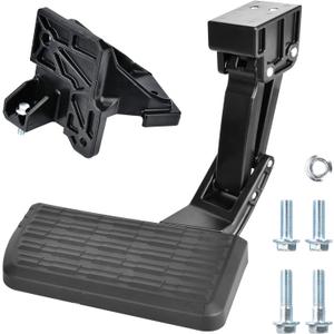 ASOPARTS Rear Bed Step Tailgate Bedstep, Compatible with Toyota Tundra 2022 2023 2024 2025 Folding Truck Step Retractable Bumper Tailgate Step Replace # PTS30-34000