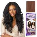Sensationnel What Lace 13X6 Wigs - Latisha Lacefrontal Hand Tied Glueless Synthetic With Natural Density Preplucked Hairline (FLAMBOYAGECHOCOLATE)