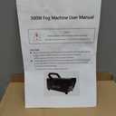 Fog Machine - Smoke Machine with 12 Colorful LED Lights Effect, 2000CFM Smoke Machine Fog Halloween with Wired and Wireless Remote Control, Ideal for Outdoor, Wedding, Parties, and DJ Stage