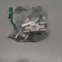 AWEN 2pcs 4-Wheel Stainless Stee Hanging Wheel Suitable fo Sliding Doors in Halls and Kitchen cabinets wadrobe Sliding DoorWheel 23mm/0.9"