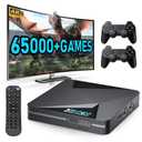 Kinhank Retro Game Console Super Console X2 Pro Built-in 65000+ Games, Video Game Console Android 9.0/Emuelec 4.6, S905X2 Chip, 4K UHD Output,2.4G/5G, BT 5.0