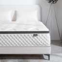 14 Inch King Mattress, Cooling-Gel Memory Foam and Pocket Spring Hybrid Mattresses, King Bed Mattress in a Box, CertiPUR-US Certified, Medium Firm