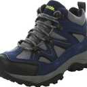 Northside unisex-child Snohomish Jr Hiking Boot (2 Little Kid, Navy/Volt)