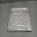 Clear Shower Curtain Liner 72 x 75 inch, PEVA Heavy Duty Shower Liner with 3 Weights, Transparent, 100% Waterproof