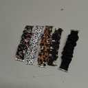 Simpeak Elastic Scrunchie Band Compatible with Apple Watch Series 11 10 (42mm) Series 9 8 7 (41mm) 6 SE 5 4 (40mm) 3 2 1 (38mm), Women Bracelet Band Compatible with iWatch 42mm 41mm 40mm 38mm, Large