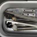 Long Plastic Rectangular Handy Baskets/Mop Buckets (Collapsible Buckets 01-Grey)