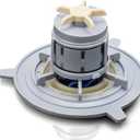 524922P Motor Rotor Assembly Fit for Fisher & Paykel Dishwasher Drawer Pump Motor Replacement Part OEM Appliance Parts Suits DD24 DS24 DD60 DS60 Ending in a 9 and 10 Series Models, 6x6x4 in