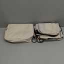 Veken 8 Set Packing Cubes, Travel Gifts for Women Mom, Carry on Suitcase Organizer Bags with Hanging Toiletry Bag and Large Laundry Bag, Travel Essentials Luggage Accessories for Cruise Ship (Dutch Cream and Black)