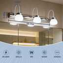 Bathroom Vanity Light 3-Light 18 Inch LED 6000K Cool White