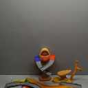 Mattel Disney and Pixar Cars Toy Playset, Lightning McQueen & Chicks Hicks & 2 Pitty Crew Vehicles, 2 Ways to Race, Race & Rescue Rescue Road Raceway