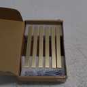 Goo-Ki (6Pack 5 Inch (128mm) Retro Zinc Alloy Cabinet Handles,Antique Brass Cabinet Pulls for Dresser,Wardrobe&Cupboard,Antique Brass Kitchen Hardware (5'' Hole Centers)