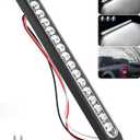 PSEQT 10" LED Trailer Reverse Backup Running Light Bar White Tail Strip Clearance Rear Assembly Waterproof for Pickup Golf Cart Offroad Truck RV, 1Pcs 