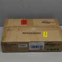 HOOBRO Small Narrow Side Table with Charging Station, Skinny End Table for Small Spaces, Slim Nightstand with USB Ports Outlet, Sofa Beside Table with Storage Shelf, White and Walnut WH102UBZ01