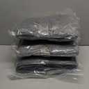 YIHOUSE Bathroom Rugs Mat Set 3 Piece Dark Grey, Memory Foam Bath Mats Sets, Non Slip Water Absorbent Washable Bath Rugs for Sink, Toilet and Floor