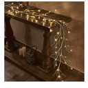 Lighted Birch Garland LED, Timer Pre-lit Twig Vine Lights for Christmas Fireplace Mantle Table Decoration Indoor Outdoor, 4F