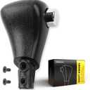 Dasbecan Gear Shifter Knob Compatible with Honda Accord 2003-2006 Automatic Shift Handle Replaces 54131-SDA-A51