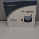 MOUNTRAX Shiatsu Back Massager with Heat, Gifts for Women Men, Back Massager for Pain Relief Deep Tissue, 3D Kneading Massage Pillow for Back