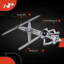 A-Premium Electric Power Window Regulator Without Motor Compatible with Lexus GX460 2010-2019 Toyota 4Runner 2010-2020 Sport Utility Front Right Passenger Side