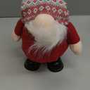 Christmas Red Gnomes Plush Singing Tomte Swedish Santa Decor Scandinavian Gnome Faceless Elf Holiday Decoration for Home,Table,Shelf